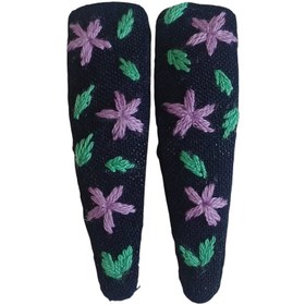 تصویر گیره سر گلدوزی گل 