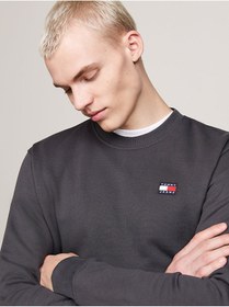 تصویر سویشرت اورجینال برند Tommy hilfiger مدل TJM Reg Badge Crew Sweatshirt کد 869219056 