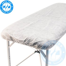 تصویر ملحفه کشدار آبی ا Disposable-bed-sheet Disposable-bed-sheet