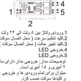 تصویر فلاشر پلیسی دو کاناله 2 آمپر 