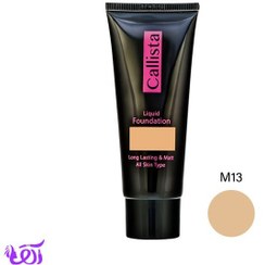 تصویر کرم پودر کالیستا مدل Long Lasting And Matt شماره M13 