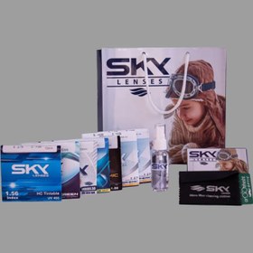 تصویر عدسی فشرده 1.67 برند SKY 