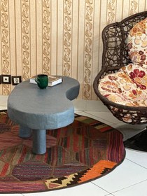 تصویر میز کنار مبلی مدل بین Side table ,bean type