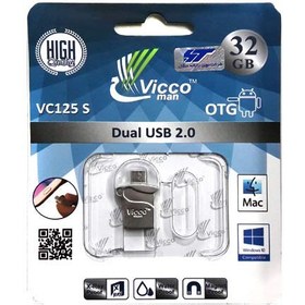 تصویر usb 32g 125s otg vicco 