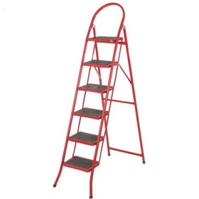 تصویر نردبان فلزی 6 پله رونیک 