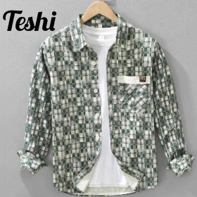 تصویر پیراهن کتان 