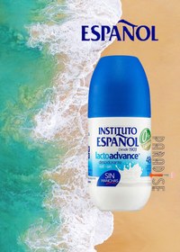 تصویر رول ضد تعریق اسپانول مدل LACTO ADVANCE حجم 75 میل INSTITTUTO ESPANOL LACTO ADVANCE ROLL ON DEODORANT