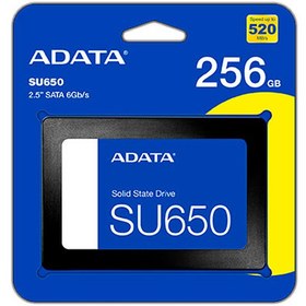 تصویر اس اس دی ای دیتا مدل SU650 ا SSD ADATA SU650 M.2 2280 256GB SSD ADATA SU650 M.2 2280 256GB