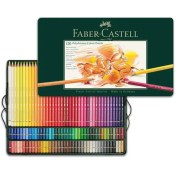 تصویر مداد رنگی 120 رنگ فابر ا Faber-Castell Polychromos 120 Color Pencil Faber-Castell Polychromos 120 Color Pencil