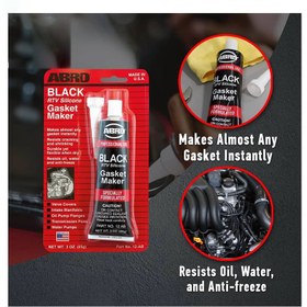 تصویر چسب واشرساز حرارتی مشکی ابرو – ABRO GASKET MAKER BLACK RTV SILICONE 85gr چسب واشرساز حرارتی مشکی ابرو – ABRO GASKET MAKER BLACK RTV SILICONE 85gr