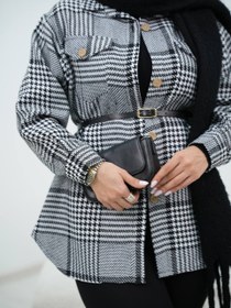 تصویر مانتو پاییزه زنانه روبینا جنس پیچازی سایز فری 