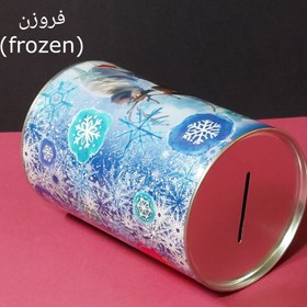 تصویر قلک استوانه ای کوبه استودیو طرح انیمیشنی 