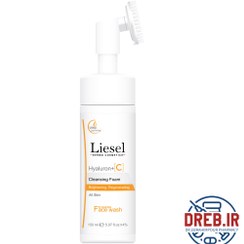 تصویر فوم شستشو صورت ویتامین C و هیالورونیک اسید لایسل 150 میلی لیتر _ Liesel Hyaluron And Vit C Cleansing Foam 150 Ml 