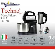 تصویر همزن کاسه ای تکنو مدل Te-706 Techno Te-706 mixer