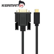 تصویر کابل تبدیل USB-C به DVI کی نت مدل K-CUCMDV18 طول 1.8 متر 
