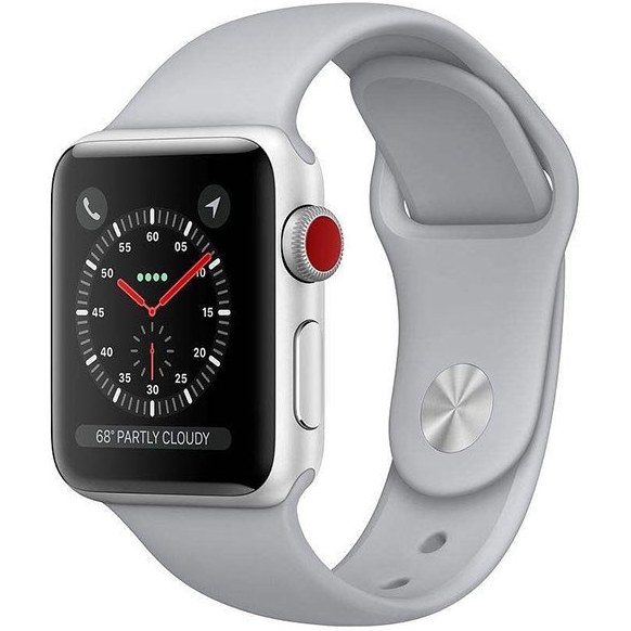 Apple watch series 3 nike+ 38mm silver aluminium 2025 case gps