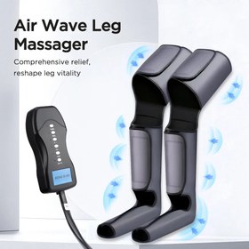 تصویر ماساژور پا همراه با فشار هوا air compressed LEG MASSAGER