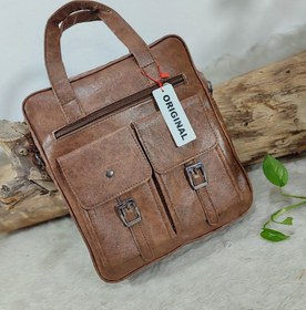 تصویر کیف اداری چرم 