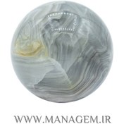 تصویر گوی سنگ کلسیت آبی 