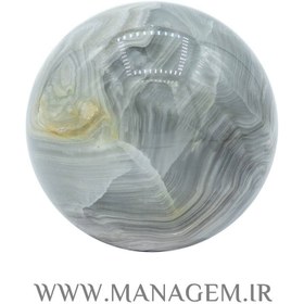 تصویر گوی سنگ کلسیت آبی 