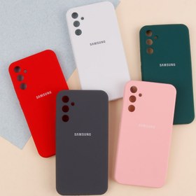 تصویر گارد (قاب) سیلیکونی محافظ لنزدار سامسونگ Samsung Galaxy A34 Silicone Back Cover For Samsung Galaxy A34