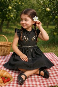 تصویر پیراهن دخترانه کد ۹۵۶ 