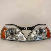 تصویر چراغ جلو ریو استوک اصلی کیا 