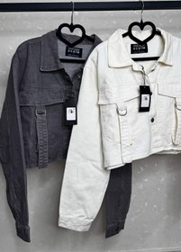 تصویر کت جین کراپ اسپرت 