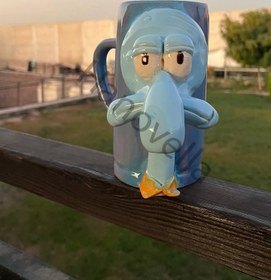 تصویر ماگ اسموتی اختاپوس ماگ سرامیکی دست ساز اختاپوس