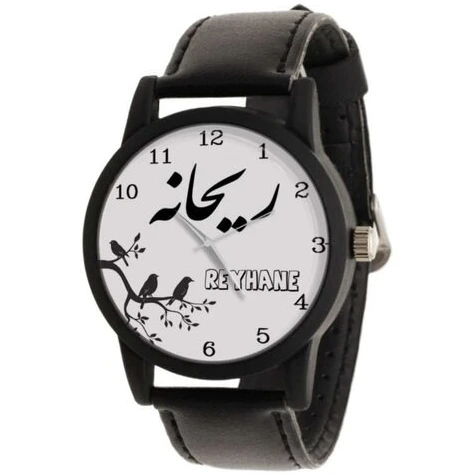 خرید و قیمت ساعت مچی دخترانه طرح اسم ریحانه با قیمت مناسب و کیفیت عالی ...