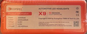 تصویر هدلایت کانپکس X9 اصل 2024 - H7 Headlight Conpex X9 Original 2024