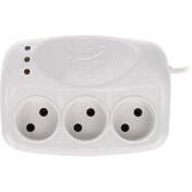 تصویر محافظ یخچال و فریزر تیراژه مدل S4000 ظرفیت ۳ خانه کابل ۱.۸ متر بدون ارت 