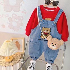 تصویر ست سه تیکه بیلر بلوز وارداتی 1 الی 5 سال Majlesi Sport 2 Tike