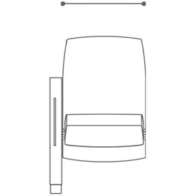 تصویر صندلی آمفی تئاتر یک نفره اروند مدل 7010 