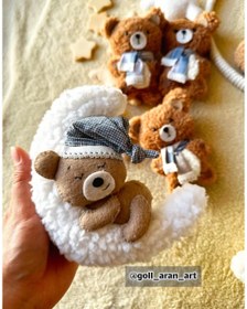 تصویر آویز تخت موزیکال خرسی 