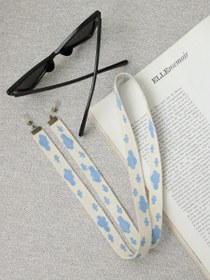 تصویر بند عینک طرح ابر 