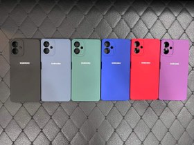 تصویر قاب سیلیکونی های کپی سامسونگ A06 - بنفش SILICONE CASE