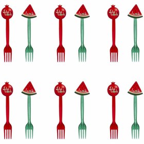 تصویر چنگال تم شب یلدا مدل STBT212 