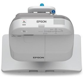 تصویر ویدئو پروژکتور دست دوم اپسون Epson EB-595wi Epson Europe EB-595Wi 3LCD Projector