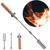 تصویر مشعل گازی فندکی کپسولی گرین لاین مدل Green Lion Flame Torch Camping Gas Lighter Green Lion Flame Torch Camping Gas Lighter