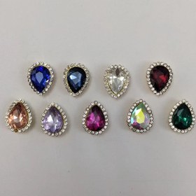 تصویر نگین دوختنی پایه دار 