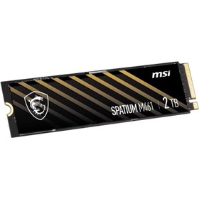 تصویر اس اس دی ام اس آی SPATIUM M461 PCIe 4.0 NVMe M.2 2TB SSD MSI SPATIUM M461 PCIe 4.0 NVMe M.2 2TB