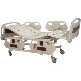 تصویر تخت بیمارستانی برقی صندلی شو چهار شکن hospital bed chair