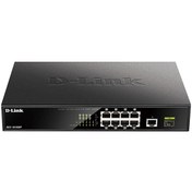 تصویر سوییچ 10پورت دی لینک مدل DGS-1010MP D-Link DGS-1010MP 10 Port Unmanaged Gigabit Switch