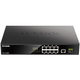 تصویر سوییچ 10پورت دی لینک مدل DGS-1010MP D-Link DGS-1010MP 10 Port Unmanaged Gigabit Switch