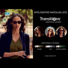 تصویر عدسی طبی اسیلور essilor Photo Transition 1.56 