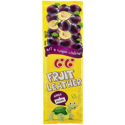 تصویر لواشک سیب و آلو لاک پشتی فافا 