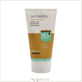 تصویر ماسک مو آرگان نوتریسل نئودرم 150 میل Neuderm Nutrisol Argan Hair Mask 150ml