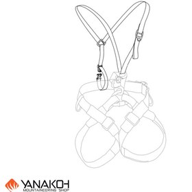 تصویر بند حمایل یا نگهدارنده ابزار صعود سینه کرول ( تورس پتزل ) : PETZL TORSE PETZL TORSE