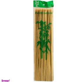 تصویر سیخ مدل چوبی 25 بسته 80 عددی 